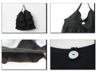 着こなしの提案やアップ画像など1: フリルBAG【リネン黒】